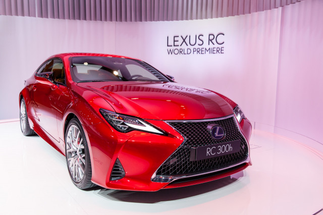 2019 Lexus RC, 2018 Paris auto show