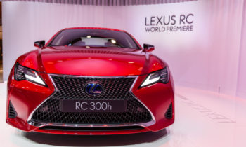 2019 Lexus RC debuts in Paris with sharper look