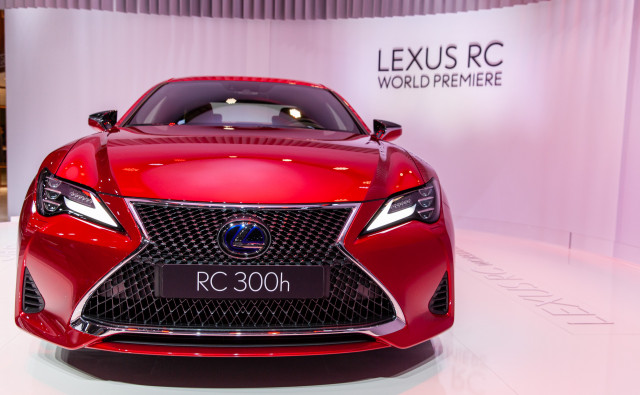 2019 Lexus RC, 2018 Paris auto show