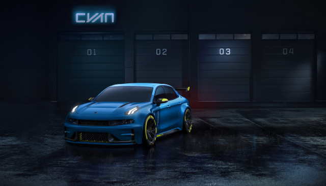 2019 Cyan Racing Lynk & Co. 03 TCR race car