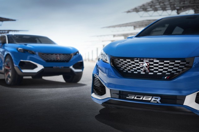 Peugeot 308 R Hybrid concept, 2015 Shanghai Auto Show