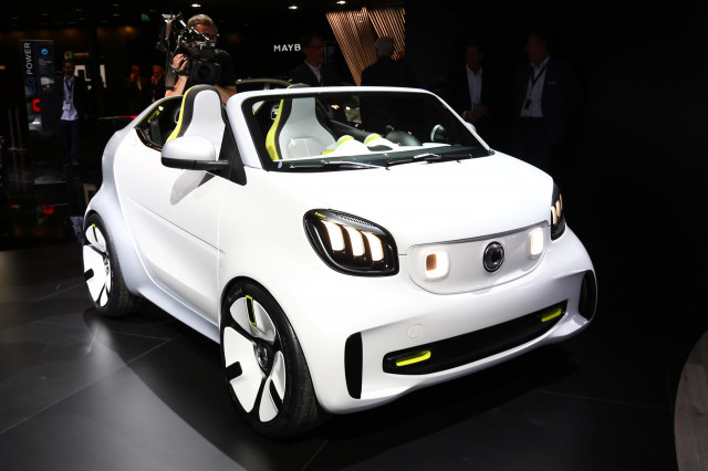 Smart ForEase concept, 2018 Paris auto show 