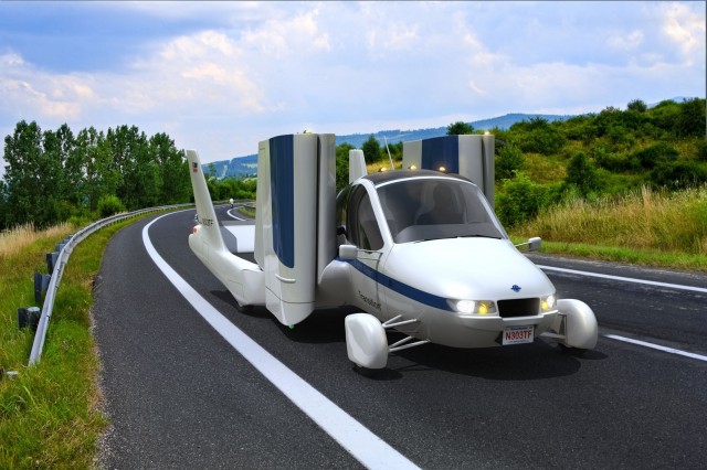 The Terrafugia Transition roadable aircraft