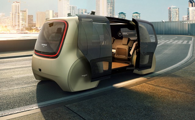 Volkswagen Group Sedric concept, 2017 Geneva auto show