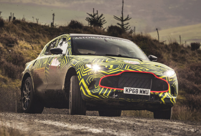 2020 Aston Martin DBX prototype