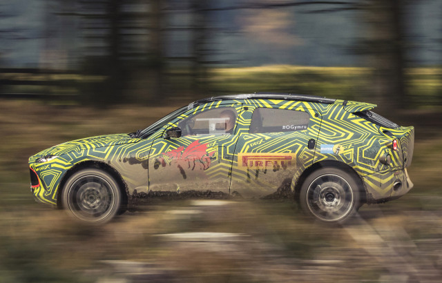 2020 Aston Martin DBX prototype
