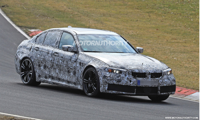 2020 BMW M3 spy shots - Image via S. Baldauf/SB-Medien