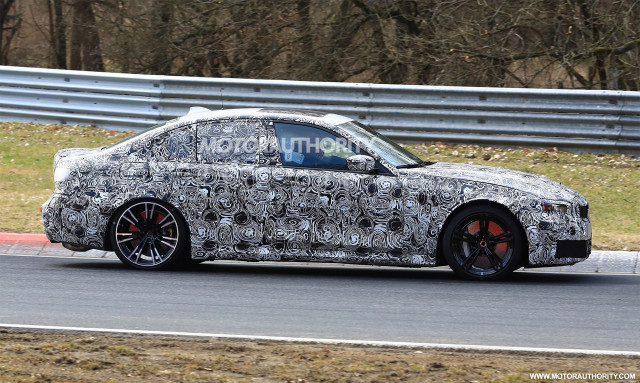 2020 BMW M3 spy shots - Image via S. Baldauf/SB-Medien
