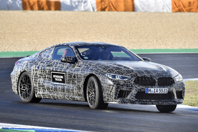 2020 BMW M8 prototype