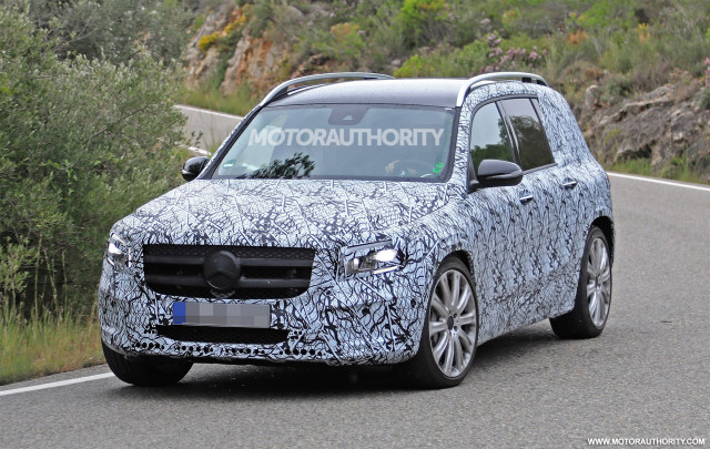 2020 Mercedes-AMG GLB35 spy shots - Image via S. Baldauf/SB-Medien