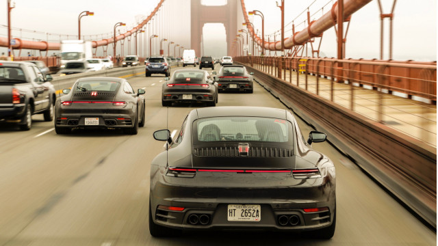 2020 Porsche 911 development drives