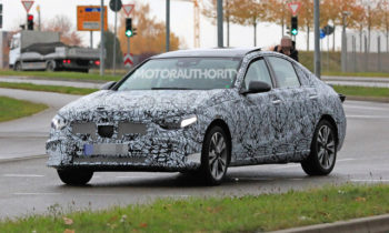 2021 Mercedes-Benz C-Class spy shots