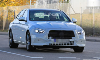 2021 Mercedes-Benz E-Class spy shots