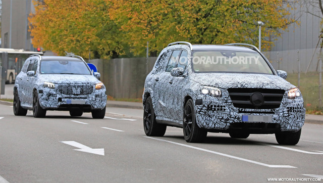 2021 Mercedes-Maybach GLS spy shots - Image via S. Baldauf/SB-Medien