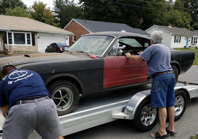 1966 Ford Shelby GT350H barn find
