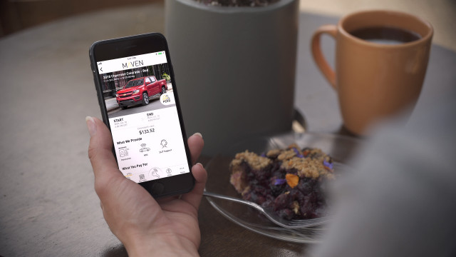 GM's Maven Peer Cars car sharing service