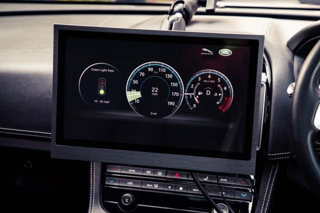 Jaguar-Land Rover Green Light Optimal Speed Advisory system