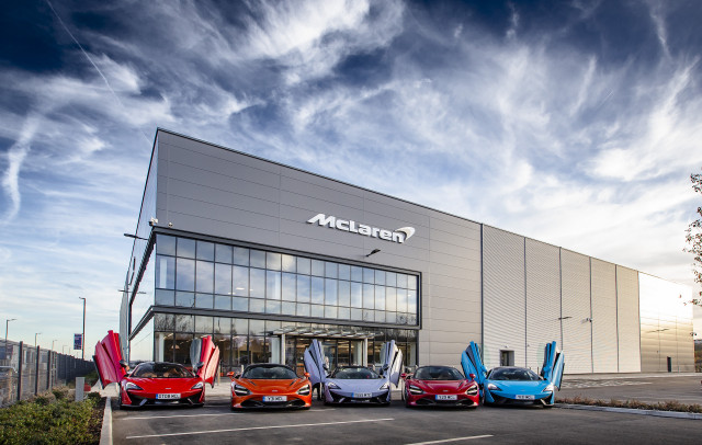 McLaren Composites Technology Center in Yorkshire