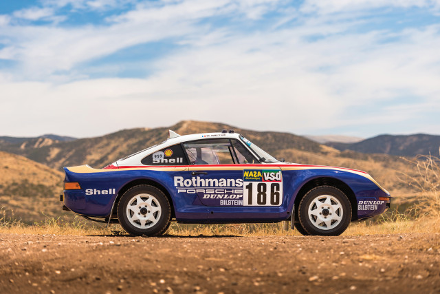 1985 Paris-Dakar Porsche 959 to be sold at auction