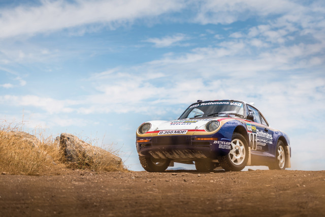 1985 Paris-Dakar Porsche 959 to be sold at auction