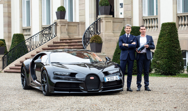 Stephan Winkelmann (left) and Alexandre Mea