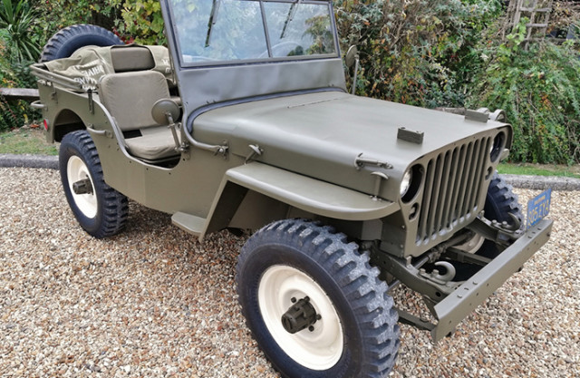 Steve McQueen's 1945 Willys Jeep MB