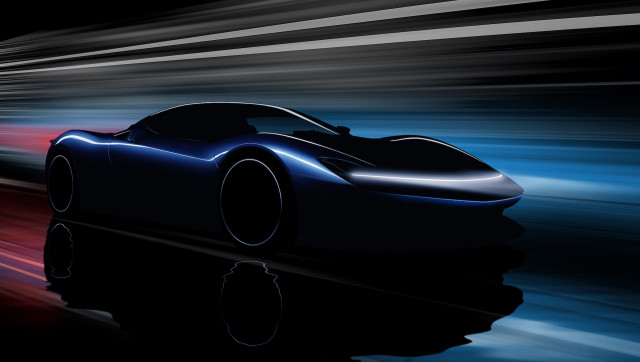 Teaser for Pininfarina PF0 electric hypercar debuting at 2019 Geneva auto show