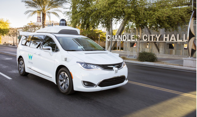 Waymo self-driving car