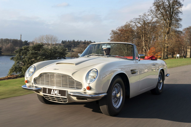 1970 Aston Martin DB6 MkII Volante with electric powertrain