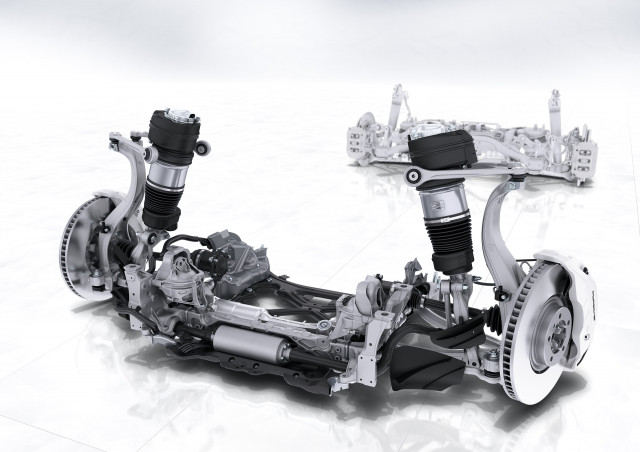 2019 Porsche Cayenne Turbo front axle