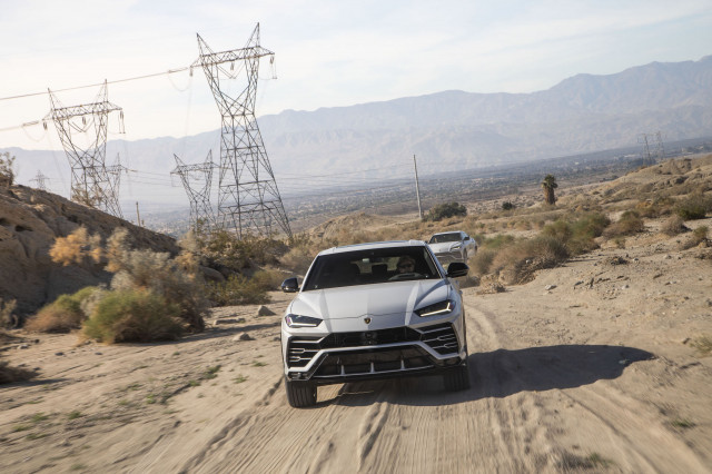2019 Lamborghini Urus, Palm Springs media drive, December, 2018