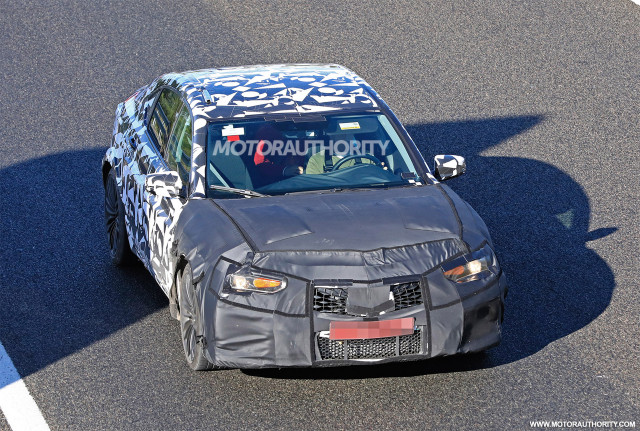 2020 Acura TLX Type S spy shots - Image via S. Baldauf/SB-Medien