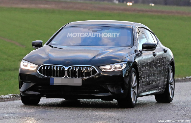 2020 BMW 8-Series Gran Coupe spy shots - Image via S. Baldauf/SB-Medien