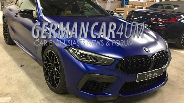 2020 BMW M8 leak - Image via German Car Forum