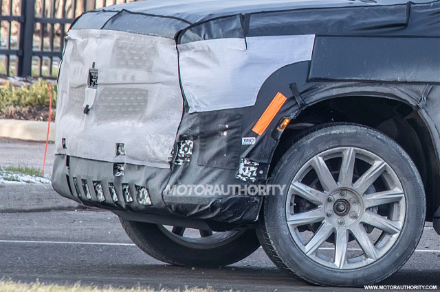 2020 Cadillac Escalade spy shots - Image via S. Baldauf/SB-Medien