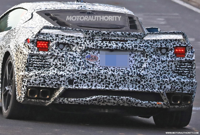 2020 Chevrolet Corvette (C8) spy shots - Image via S. Baldauf/SB-Medien