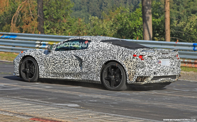 2020 Chevrolet Corvette (C8) spy shots - Image via S. Baldauf/SB-Medien