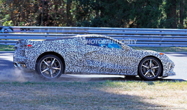 2020 Chevrolet Corvette (C8) spy shots - Image via S. Baldauf/SB-Medien