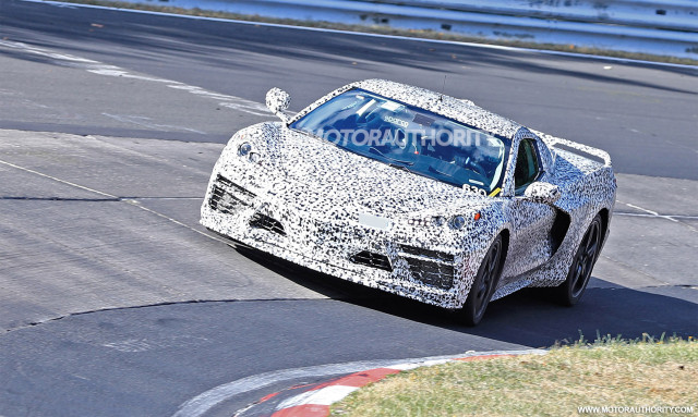 2020 Chevrolet Corvette (C8) spy shots - Image via S. Baldauf/SB-Medien