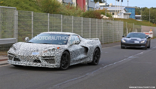 2020 Chevrolet Corvette (C8) spy shots - Image via S. Baldauf/SB-Medien