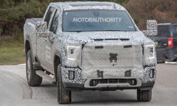 2020 GMC Sierra 2500/3500 Heavy Duty spy shots