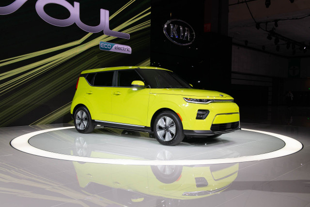 2020 Kia Soul EV, 2018 LA Auto Show 2020 Kia Soul EV, 2018 LA Auto Show