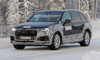 2021 Audi Q7 spy shots