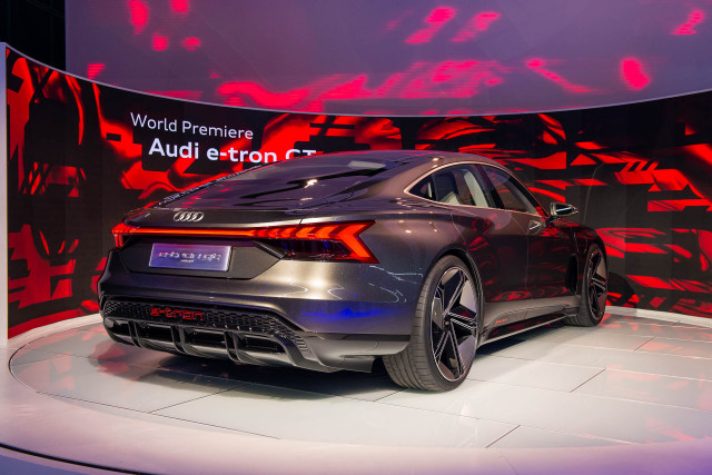 Audi e-tron GT Concept, 2018 LA Auto Show Audi e-tron GT Concept, 2018 LA Auto Show