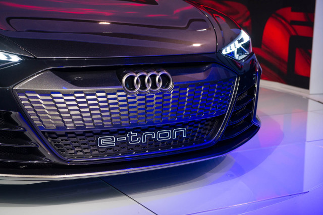 Audi e-tron GT Concept, 2018 LA Auto Show
