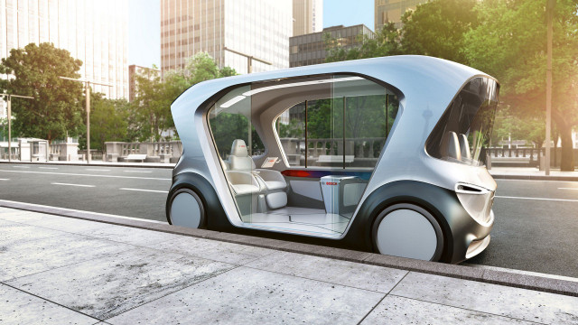 Bosch self-driving shuttle concept