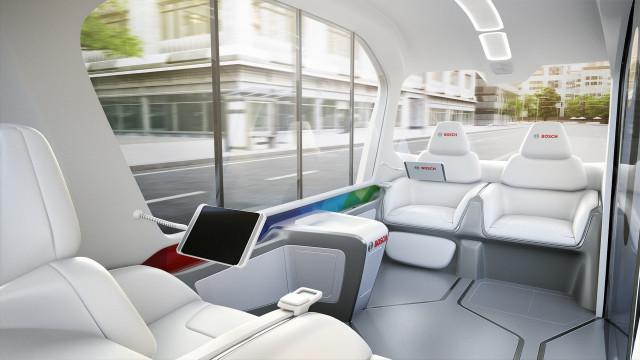 Bosch self-driving shuttle concept