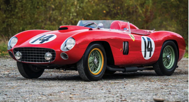 1956 Ferrari 290 MM bearing chassis number 0628