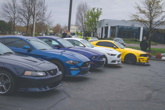 Portland Cars & Coffee Mustang Day