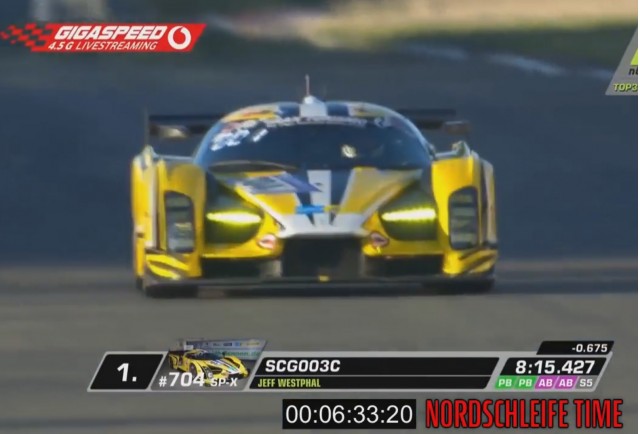Glickenhaus SCG003C at the 2017 24 Hours of Nürburgring